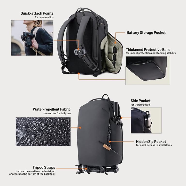 advanced camera and laptop backpack rear access Urban 13 The internal compartment can be customized as required Manfrotto Advanced Befree III Professional