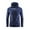 Dark Blue, variant on Men's Sun Protection Clothing Summer Thin Style Outdoor Pockets Fitted Hooded Fishing Clothing Coat