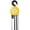 Yellow, variant on Manual Chain Hoist 11000lbs 5T Capacity 10ft with 2 Hooks, Steel Construction Yellow for Warehouse Construction Farm