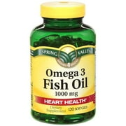 Spring Valley: Omega 3 Fish Oil Dietary Supplement, 120 ct