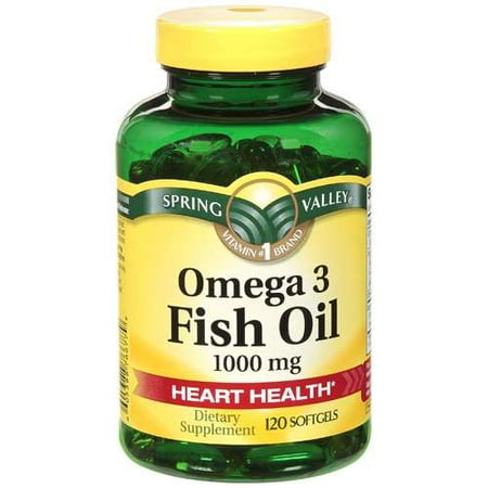 Spring Valley: Omega 3 Fish Oil Dietary Supplement, 120 ct