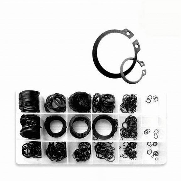300 Piece External Snap Ring Assortment Kit - Code Auto Tool and Restoration Supply