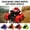 4Pcs 4WD Off-Road Car Under $5 a1, variant on CQCYD Four-Wheel Drive Inertial Off-Road Vehicle, Simulation Toy Car Model for Adults, Plastic Stunt Truck, Desk Display Collectible, Shockproof, Red Green Orange