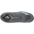 thumbnail image 5 of Mizuno Women's Wave Lightning Z6 Volleyball Shoe, Size 10, Grey (9191), 5 of 7