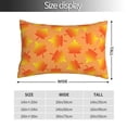thumbnail image 2 of KLL Fall Maple Leaves Pillow Covers Envelope Closure,Super Soft and Cozy Fuzzy Fleece Pillow Case Cover 14"x20", 2 of 5