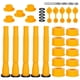 thumbnail image 1 of Reemplazo de para Bidón de Gasolina, Boquilla Vertido Flexible para Bidones de Gasolina de 1/2/5/10 Galones, (Kit de 5, Amarillo) Reemplazo de para Bidón de Combustible, 1 of 8