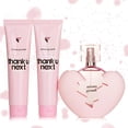 thumbnail image 3 of Ariana Grande Thank U Next - Juego de 3 piezas para mujer (3.4 oz Eau de Parfume Spray + 3.4 oz Souffle corporal + 3.4 oz gel de ducha), 10.2 fl oz, 3 of 4