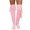 Black/White, variant on Bibifish Womens Socks Knitted Over The Knee Socks Long Stockings Warm Winter Stretchable Soft Yarn Tights Leg Warmers Cozy Stockings For Ladies