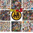 thumbnail image 2 of Pegatinas de Dragon Ball Goku para niños, 50/100 piezas, Super Saiyan, Anime, portátil, Maleta, monopatín, guitarra, teléfono, dibujos animados, regalo, 2 of 4