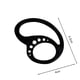 thumbnail image 5 of 1 par de tapones para los oídos de silicona compatibles con Bluetooth, gancho protector antipérdida (negro) Wdftyju  Libre de BPA, 5 of 5