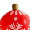 thumbnail image 6 of Yuhsdv 24 Inch Giant PVC Inflatable Christmas Ball Ornaments Large Xmas Blow Ball Decorations Inflatables  Holiday Decorations Christmas Decor for Home Outdoor, 6 of 9