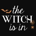 thumbnail image 2 of Junior's Lost Gods Halloween The Witch Is In  Racerback Tank Top Black Large, 2 of 5