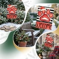 thumbnail image 4 of Christmas Garden Flag 18x12 Inch, Double Sided Holiday Yard Decor, Weatherproof Polyester Outdoor Flag for Front Porch Patio Lawn, Winter Xmas Home Decor, 4 of 6
