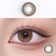 thumbnail image 3 of Lentes de contacto de color Mill CREEK con grado de potencia, lentillas anuales púrpuras, maquillaje gris, 1 año, 3 of 5