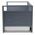 thumbnail image 2 of Baxton Studio Cintia Grey Wood Twin Size Daybed with Trundle, 2 of 12