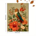 thumbnail image 3 of Hummingbird Hibiscus Canvas Wall Art 15.75x11.81 Inches, 3 of 8