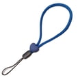 thumbnail image 1 of 2PCS Solid Color Short Love Heart Hanging Rope Adjustable Mobile Phone Phone Strap Colorful Wrist Strap Elastic Mobile Phone Lanyard, 1 of 5