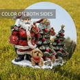 thumbnail image 6 of Christmas Yard Signs, Metal Gnome Santa Claus Reindeer Angel Stakes, Xmas Decorative Garden Stakes for Holiday Yard Lawn Outdoor Decoration, 6 of 9