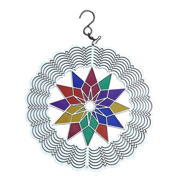 Wind Spinner Peihuai trade Church Porch Yard Wind Chimes Hanging Art Decoration Ornament Style B