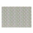 thumbnail image 1 of Cherry Blossom Cutting Board, Hand Drawn Cherry Blossom Flowers and Leaves on Tree Branches, Decorative Tempered Glass Cutting and Serving Board, Small Size, Pink Green and Brown, by Ambesonne, 1 of 1