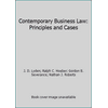 Contemporary Business Law: Principles and Cases [Paperback - Used]