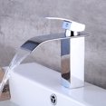 thumbnail image 3 of Grifo de Baño ShuxiuWang Moderno de Cascada para Lavabo de Acero Inoxidable, 3 of 3