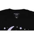 thumbnail image 3 of Sanrio Women's Chococat Stars Moon Juniors Boyfriend Fit Short Sleeve T-Shirt, 3 of 3