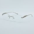 thumbnail image 1 of Gafas de sol cuadradas decorativas sin marco de color para hombres y mujeres, gafas de sol retro de metal, 1 of 6