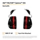 thumbnail image 2 of Orejeras 3M Cap Mount Negro/Rojo NRR 27dB para uso industrial, 2 of 6