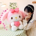 thumbnail image 5 of 60cm Sanrio Plush Cute Kuromi My Melody Strawberry Series Plush Pillow Toys Soft Stuffed Animal Cartoon Doll Kids Xmas Gift Toy, 5 of 5