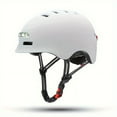 thumbnail image 1 of QJUHUNG USB Charging Bike Helmet with Front and Rear LED Lights - Adjustable Cycling Helmet for Urban Commuting - Suitable for Men and Women - 36V or Below Voltage - PC Material - New Yea, 1 of 7