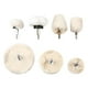 thumbnail image 1 of Rueda de pulido Irfora 7pcs 6.35 Vástago Rueda de pulido de pelusa Kit de herramientas de pulido Rueda de pulido Herramientas de almohadilla de pulido para acero inoxidable Aluminio Cobre Vidrio Irfora Rueda de pulido, 1 of 7