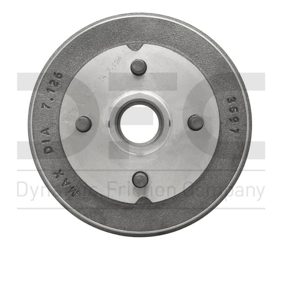 Dynamic Friction Company True Balanced Brake DRUM (1) 365-76012 For 1983-1990 Toyota Tercel