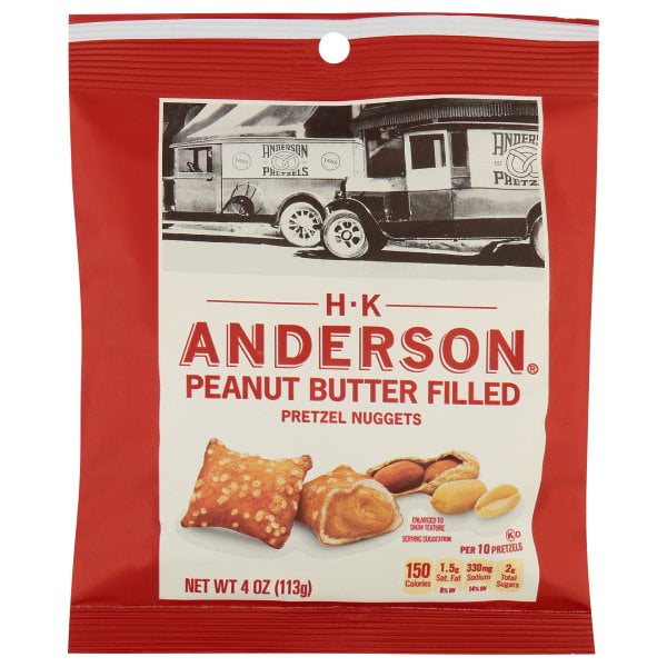 H K Anderson Peanut Butter Filled Pretzel Nuggets