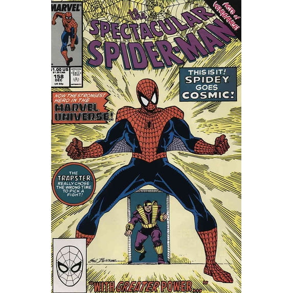 Spectacular Spider-Man, The #158 VF ; Marvel Comic Book