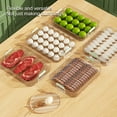 thumbnail image 4 of Stackable Deli Meat Box Crisper Box Dumpling Box Transparent Food Grade Timer Thick Anti-break Low Temperature Resistant Airtight Refrigerator Bacon, 4 of 8