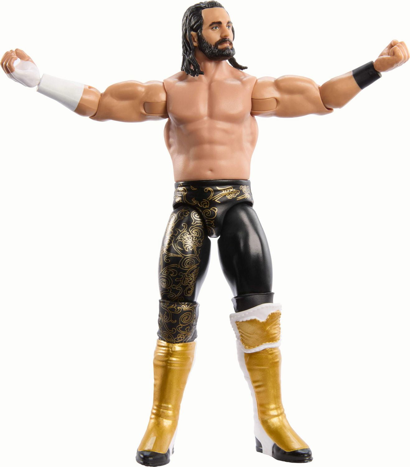 WWE Top Picks Seth Rollins Action Figure, 6-inch Collectible Superstar with Articulation