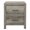 Gray, variant on Weathered pine look / Queen bed in rustic style for bedroom