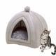 thumbnail image 1 of Arena para gatos cálida y extraíble para invierno, perrera, arena para gatos S, gris Rojo Verde, 1 of 5
