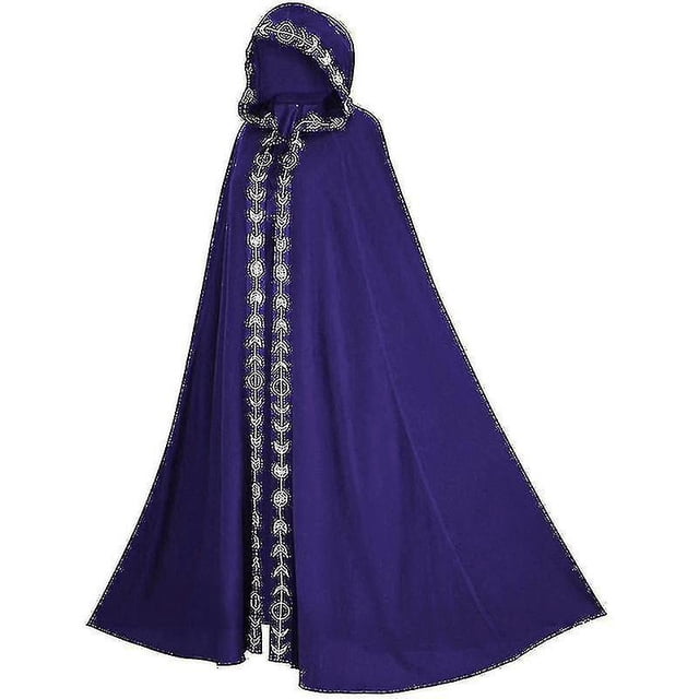 Hooded Cloak Medieval Renaissance 5-color Cloak Halloween Cosplay Costumes Film And Television Cos Costumes Jb5-2