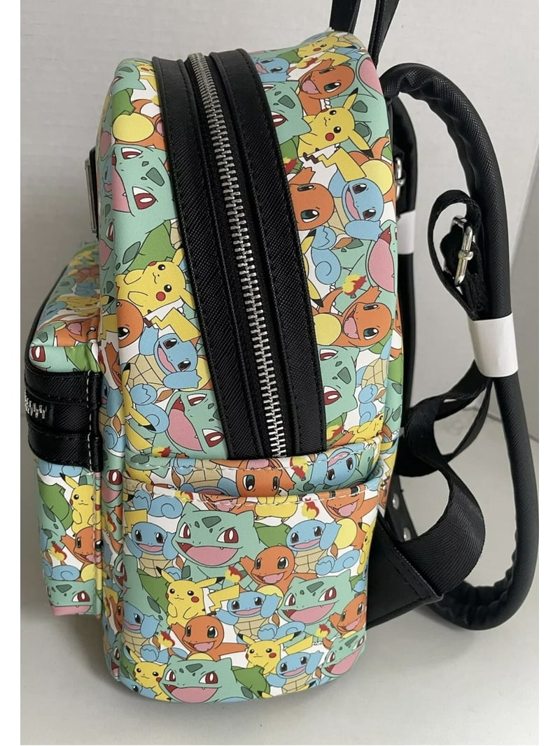 Pokemon Starters Loungefly Full Size Backpack All Over Print - New no tags Loungefly Pokemon Starters All-Over Print Mini Backpack  main image 4