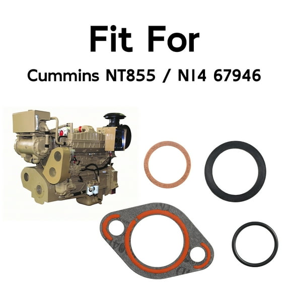 Oil Pan Gasket Transfer Tube & Oring for Cummins NT855 / N14 Cam Engines 157551