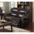thumbnail image 4 of Star Home Living Corp 3-piece Faux Leather Living Room Set in Espresso, 4 of 5