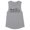 Heather Grey, variant on Skyline Charleston South Carolina Women's Muscle Tank Large White