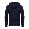 thumbnail image 5 of Hoodies,Men Quarter Zip Pullover Hoodie Lightweight Multiple Pockets Comfortable for Everyday Outdoor Wear,Men's Fashion Hoodies & Sweatshirts,04 Navy,S, 5 of 5