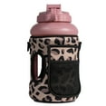 HydroJug Leopard 73oz Jug and Sleeve Features Leakproof, Carry Handle
