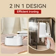 thumbnail image 6 of Handheld Steamer for Clothes, MEITENG Iron Travel Steamer Mini 1100W 15s Heat up Wet Dry Use, White, 6 of 10