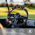 thumbnail image 3 of ZUXONGSY Skull Golf Cart Steering Wheel Cover Heart Pattern Car Interior Accessories Comfortable Glof Cart Steering Wheel Protection Cover Stretchy Club Car Steering Wheel Cover Gifts for Dad, 3 of 7