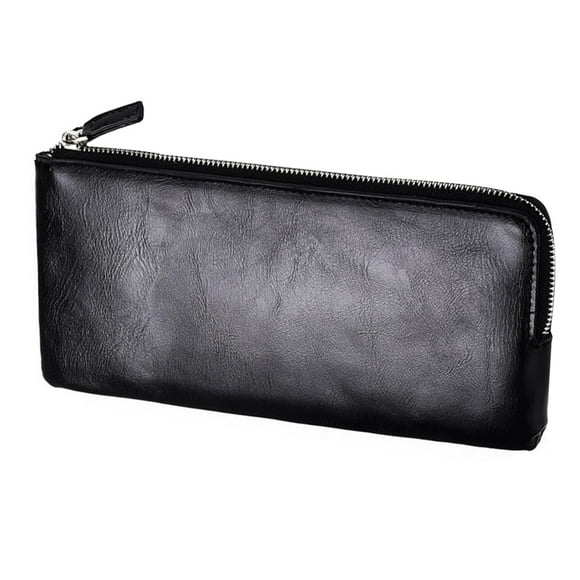 WORGEOUS 1pc hombres largos billetera hombres multifuncionales monedero monedero simple tarjetas de crédito titular