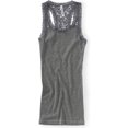 thumbnail image 1 of Camiseta sin mangas Aeropostale Color liso para mujer gris pequeño, 1 of 1